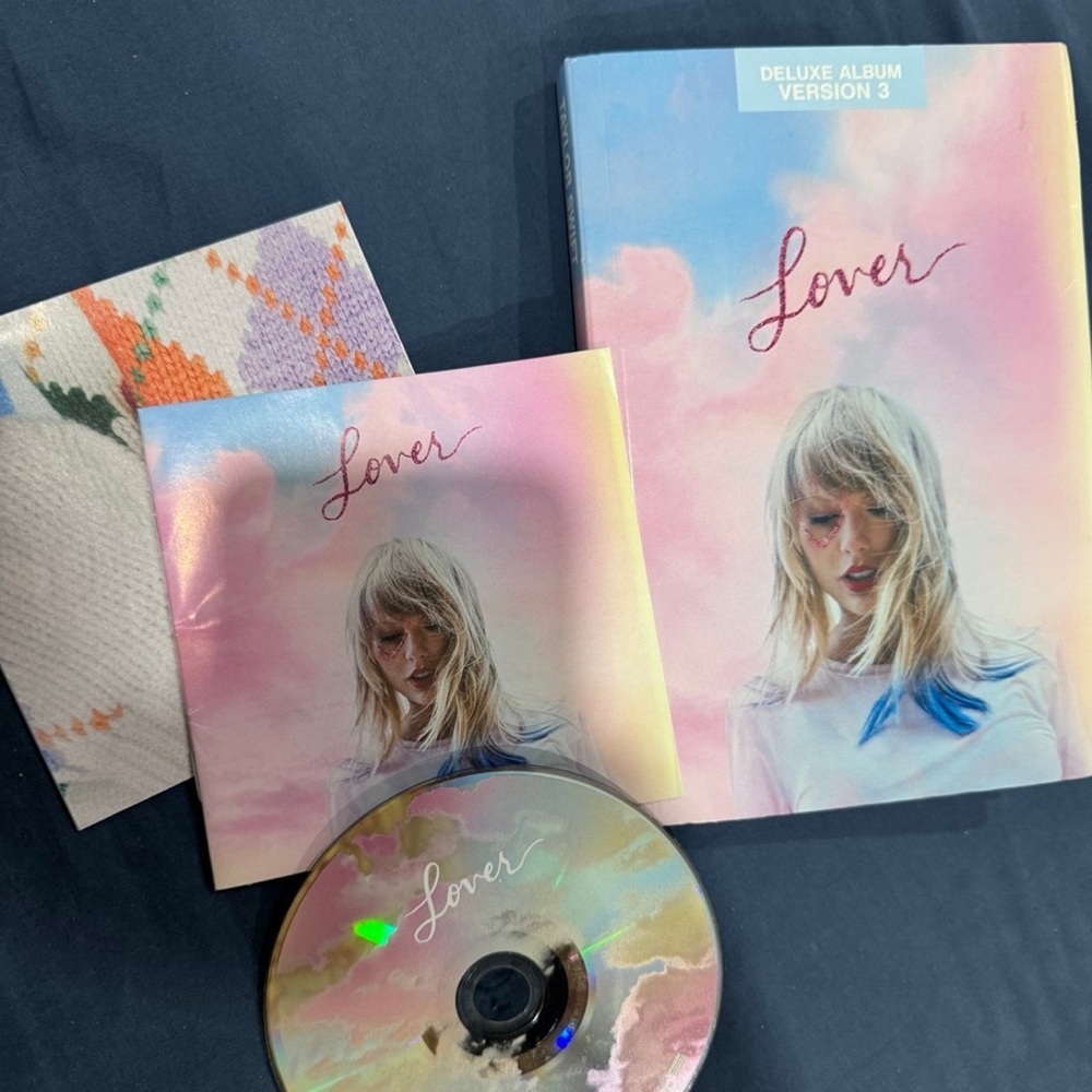 Taylor Swift Pink and Blue CD Collection
